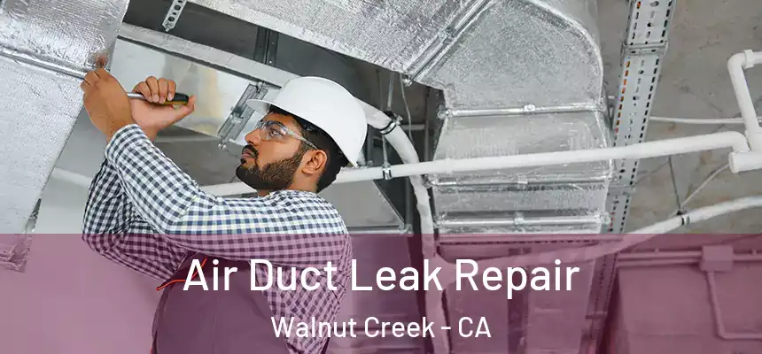 Air Duct Leak Repair Walnut Creek - CA