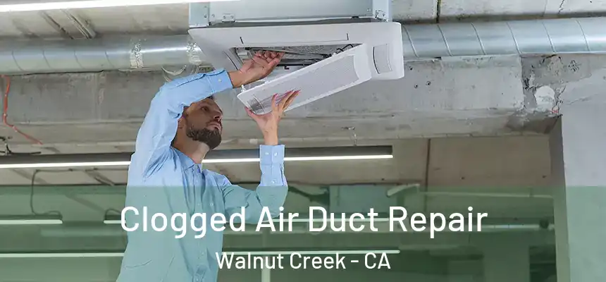 Clogged Air Duct Repair Walnut Creek - CA