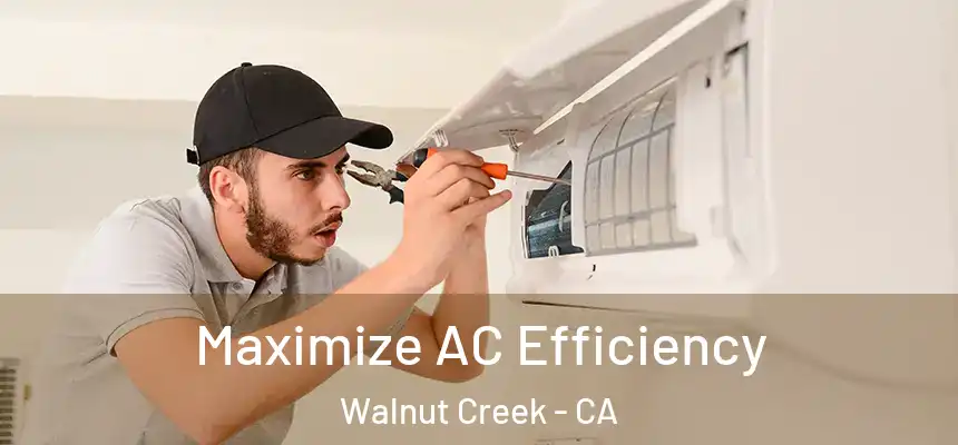 Maximize AC Efficiency Walnut Creek - CA